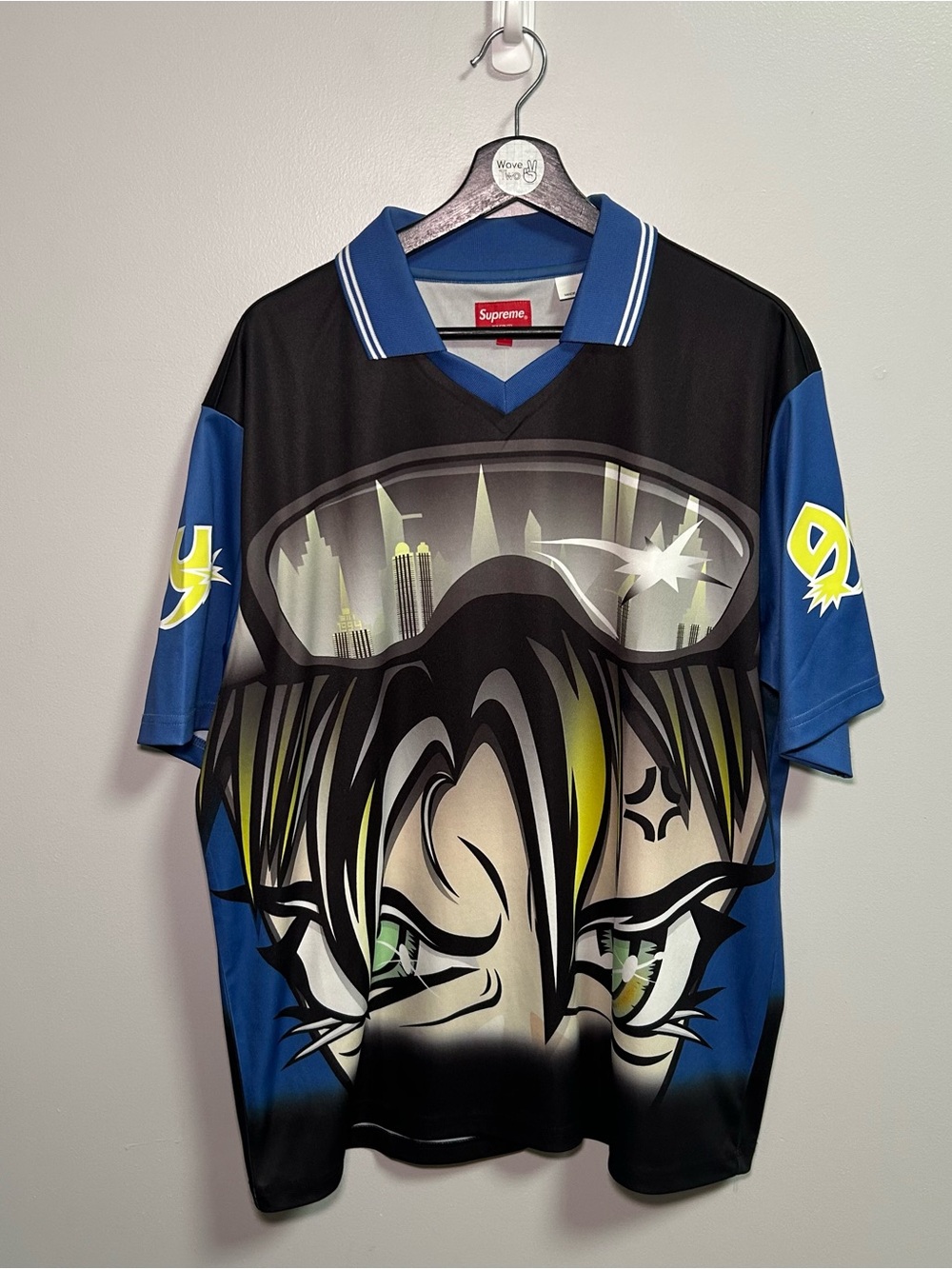 Supreme SS23 Blue Soccer Jersey
